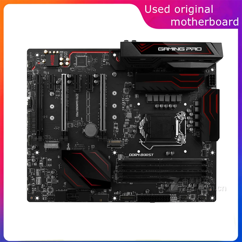 

Used LGA 1151 For Intel Z270 Z270 GAMING PRO Computer USB3.0 SATA3 Motherboard DDR4 64G Desktop Mainboard