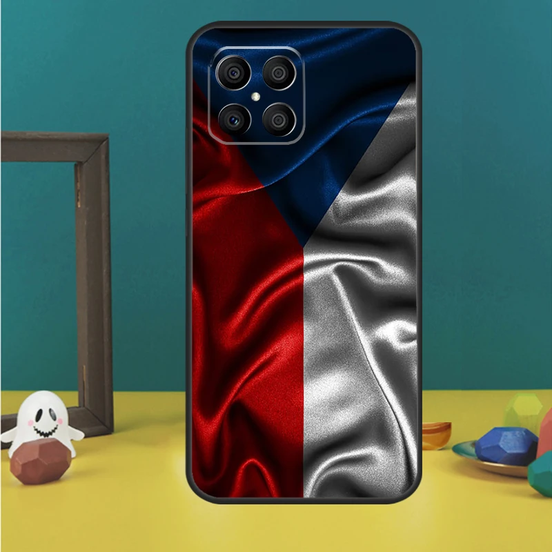 Czech Republic Flag For Huawei P50 Pro P40 P30 P20 Lite Nova 9 5T P Smart 2021 Case For Honor X8 X7 X9 50