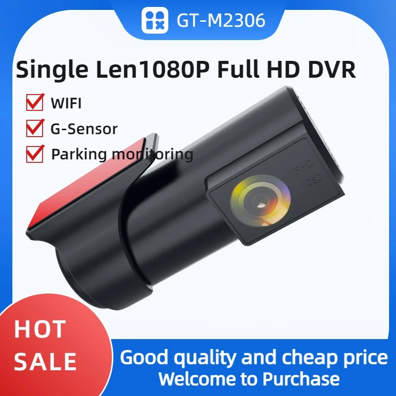 

1080P Car Dash Cam DVR Recorder Auto Recorder With WiFi 24h Parking Monitor Night Vision G-Sensor Loop Recording Car Black Box
