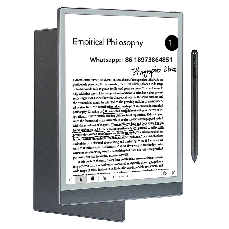 

OEM Meebook M103 10.3'' EReader Touchscreen E-ink Technology WiFi 4GB RAM 64GB ROM EBook Reader with Handwriting Pen