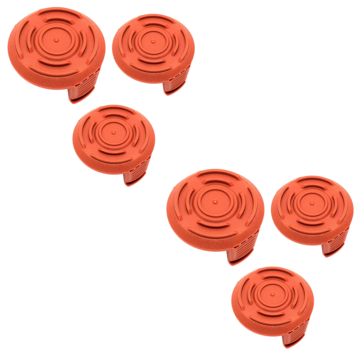 6PCS 50006531 Spool Cap Covers for Worx WA6531 GT Trimmer Part Replacements