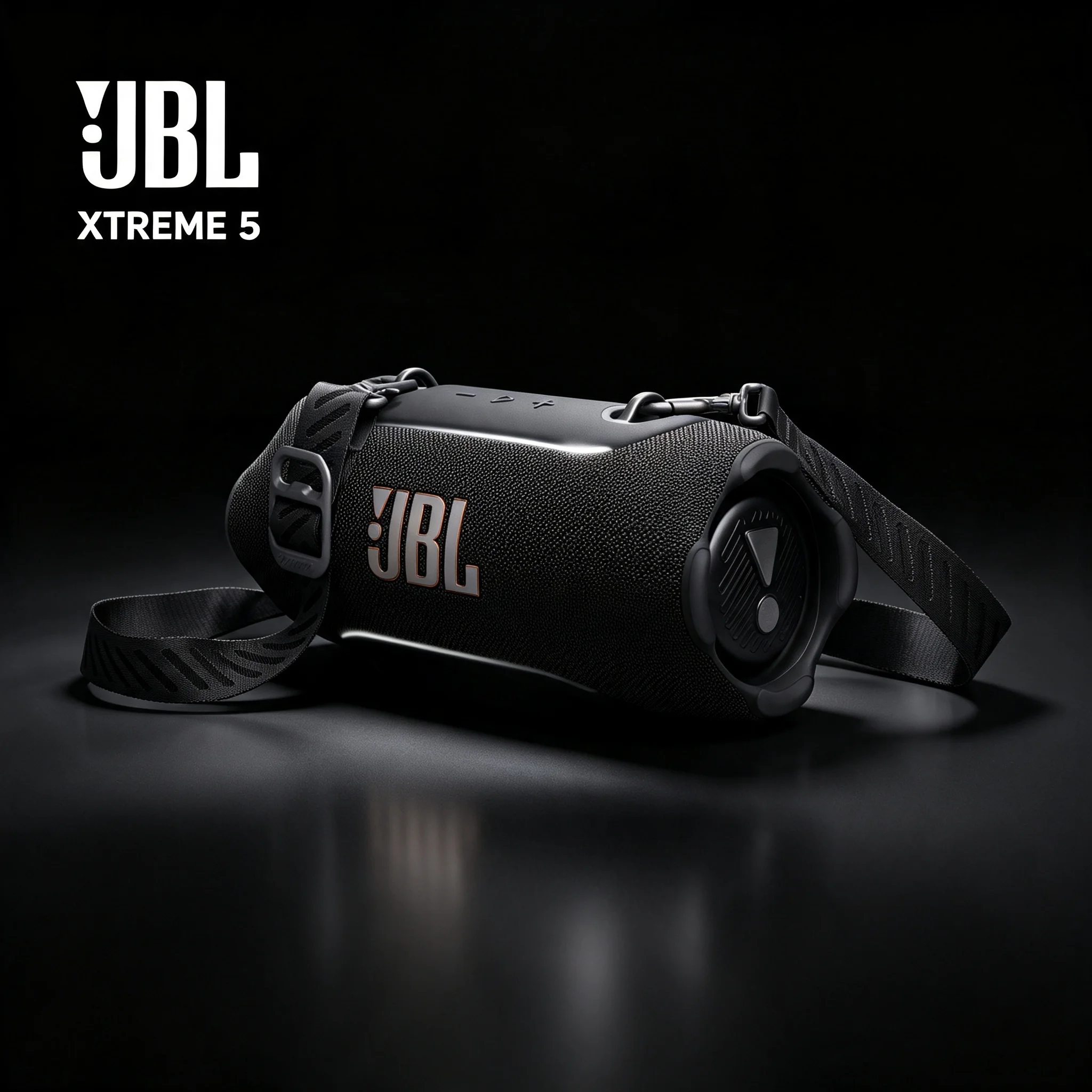 JBL Xtreme 5 Bluetooth 6.0 Speaker Powerful Bass IP68 Rugged Shoulder‑Strap 28H Battery for Camping Beach Gathering