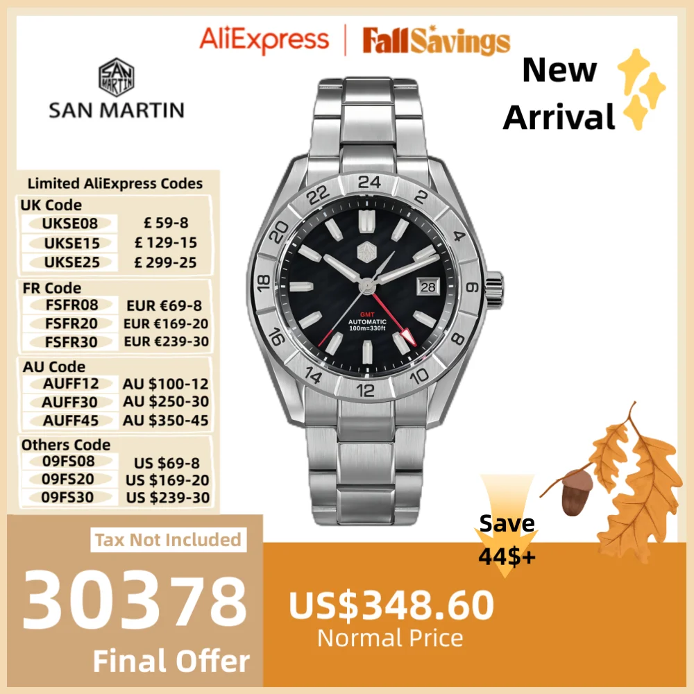 San Martin-Reloj con esfera de f