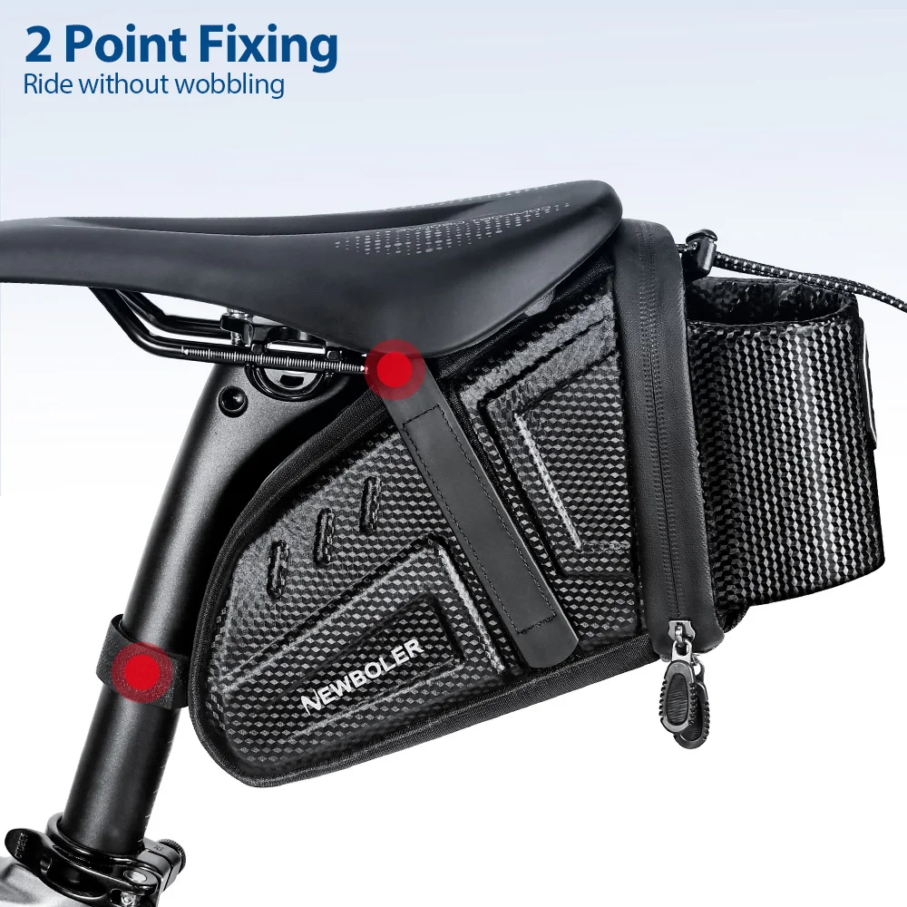 NEUE Wasserdichte Fahrradsatteltasche MTB Rennrad-Satteltaschen Fahrrad-Wasserflaschentasche Werkzeughaltertasche MTB-Zubehör – Detail 6