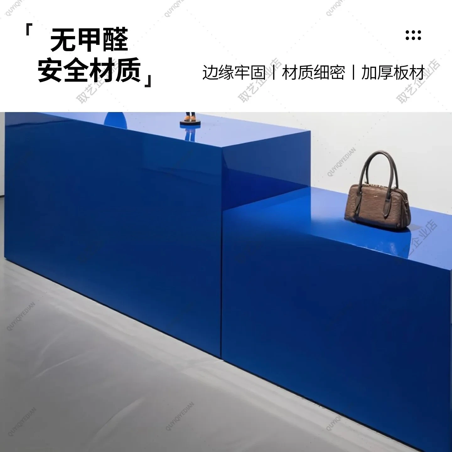 v2 Clothing Store Display Stand High and Low Flowing Water Display Table Storage Display Table