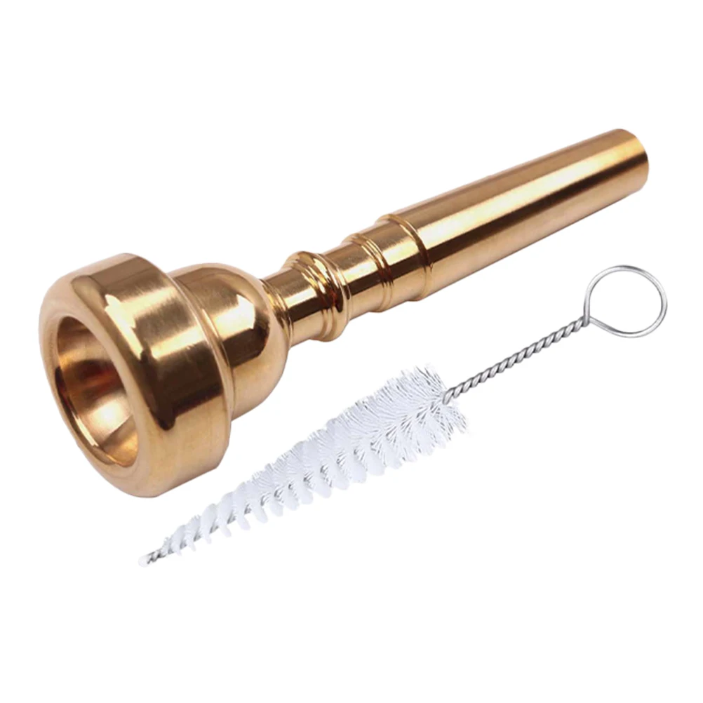 1 set trompetmondstuk reinigingsborstelset met 3C mondstuk koper materiaal voor hoorns trompetaccessoires beginners