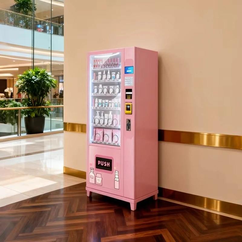 Custom Cosmetic Beauty Makeup Vending Machine Commercial Dispenser for Wig Hairpiece Eyelash Nail Art Vending Machine