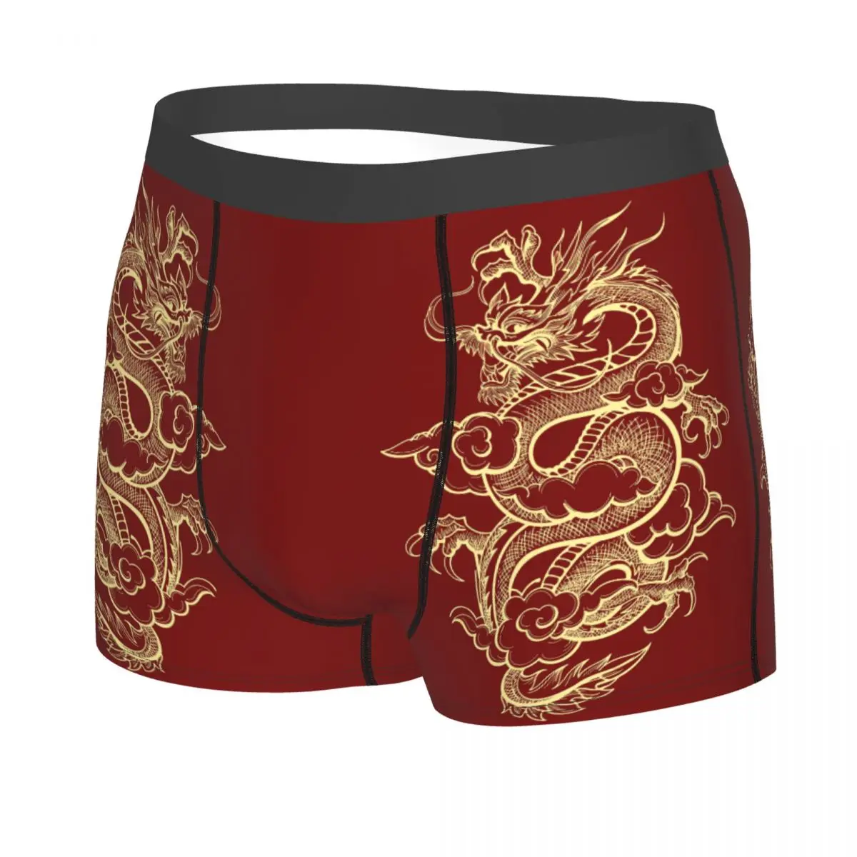 Chinese Dragon Men Underwear Highly Breathable High Quality Gift Idea