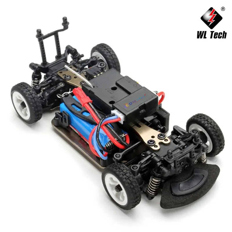 WLtoys K989 V3 4WD 1:28 Mini RC Racing Car 2.4G LED Remote Control High Speed Off-Road Drift Toys Vehicle Children Kids Gift image 5