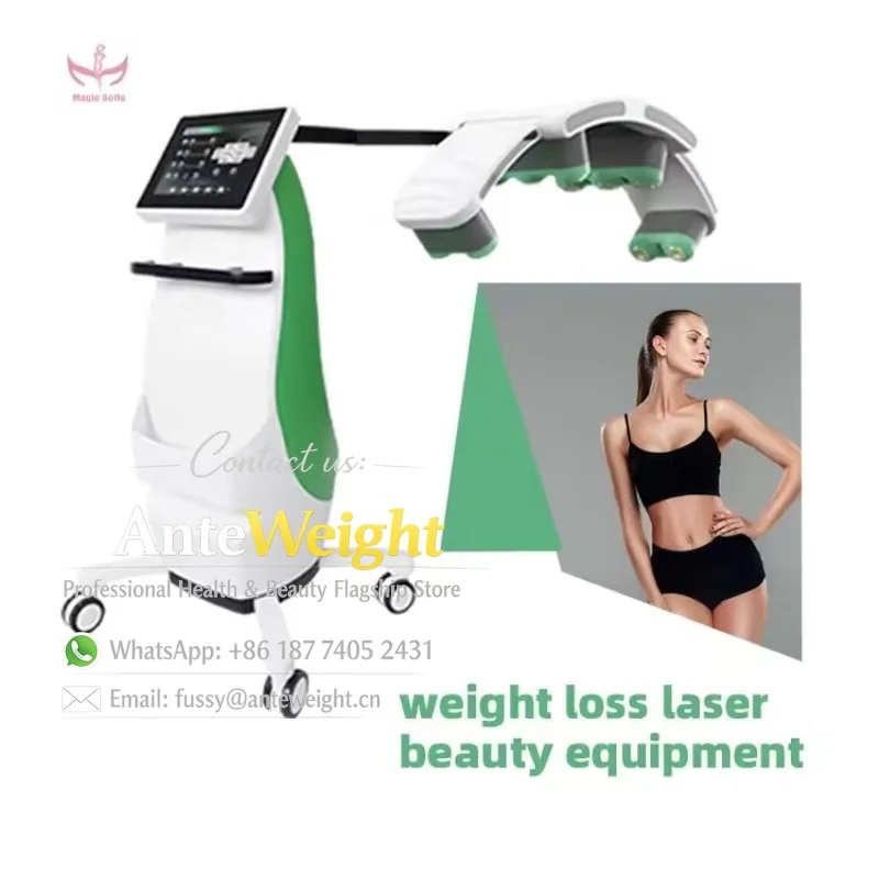 10D Emerald Laser Fat Cavitation Machine for Body Contouring and Cellulite Removal Beauty Salon Equipment