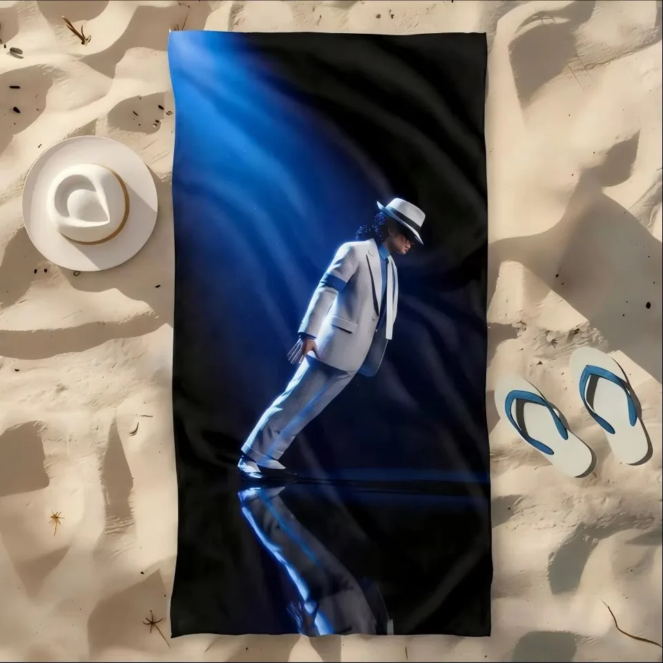 M-Michael Jackson Stage Retro Pop Art Tapestry, Classic Dance Pose Wall Hanging Decor for MJ Fans Bedroom Dorm Living Room Gift