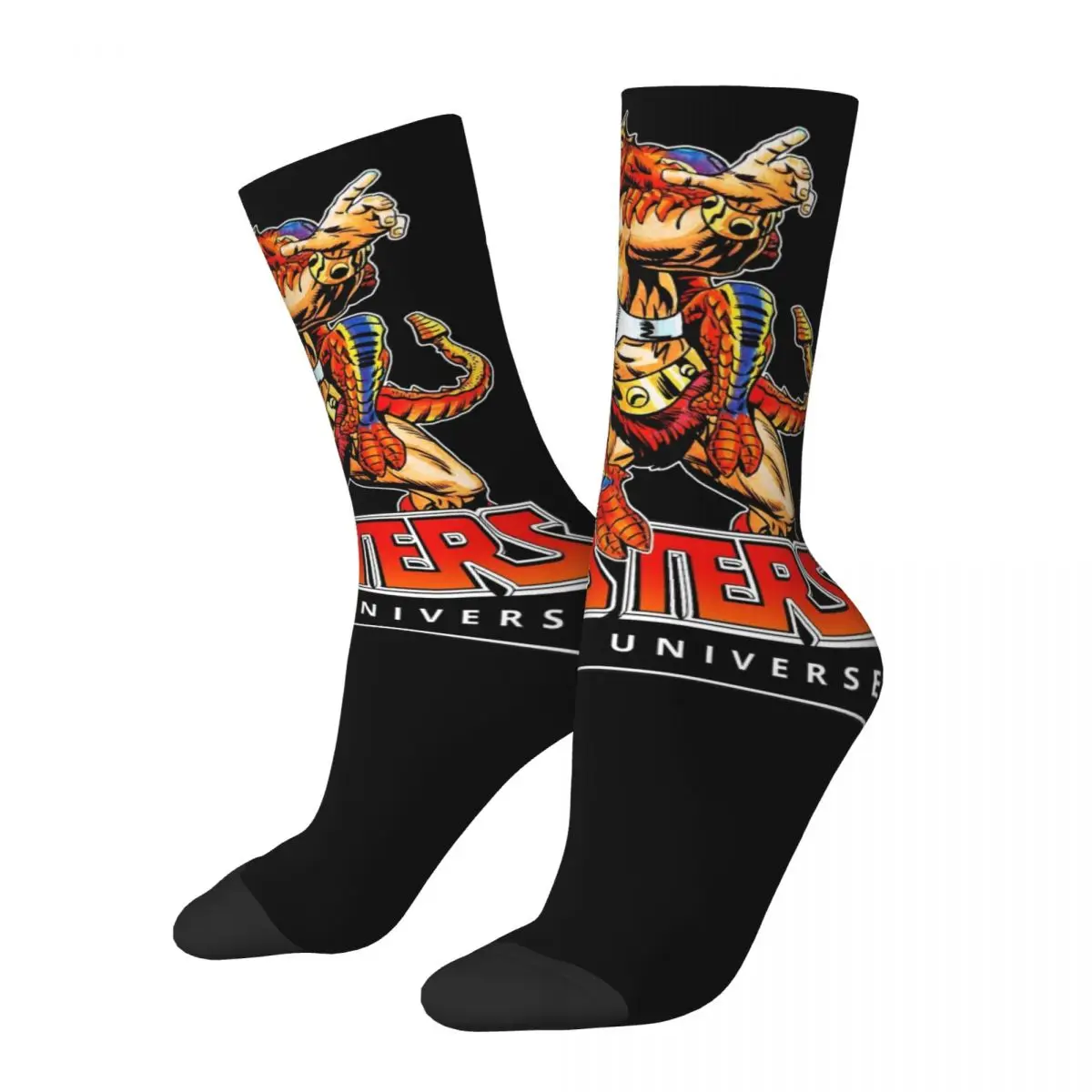 Autumn Winter Crazy Design Unisex Rattle Attack He Man Masters Of The Universe Socks Breathable Basketball Socks