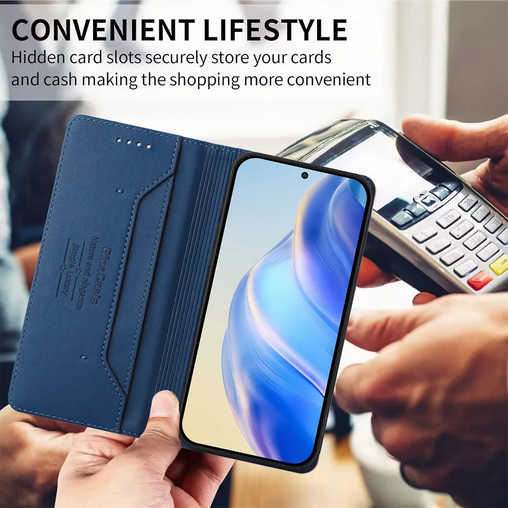 Nova 13i 12i 12s 12 Lite 14 Ultra Leather Wallet Funda لهاتف Huawei Nova 13 Pro غطاء مغناطيسي قابل للطي Nova 9 SE Y73 Y71 Y70 Plus