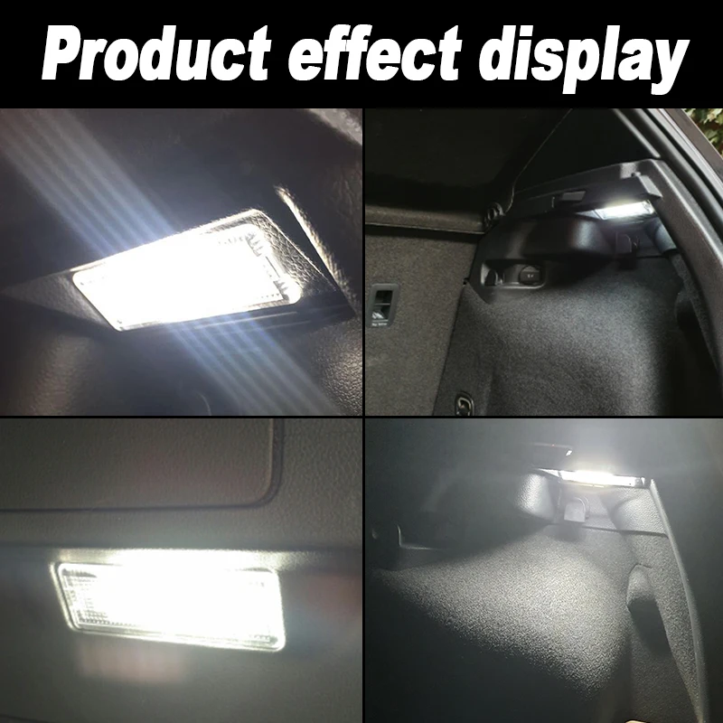 1 PC/2 PCS LED Interieur Kofferbak Licht voor Auto's Voor VW Kever A5 Caddy Jetta Golf Mk5/6/7 Passat B6/7/8 Seat Leon Toledo Cordoba