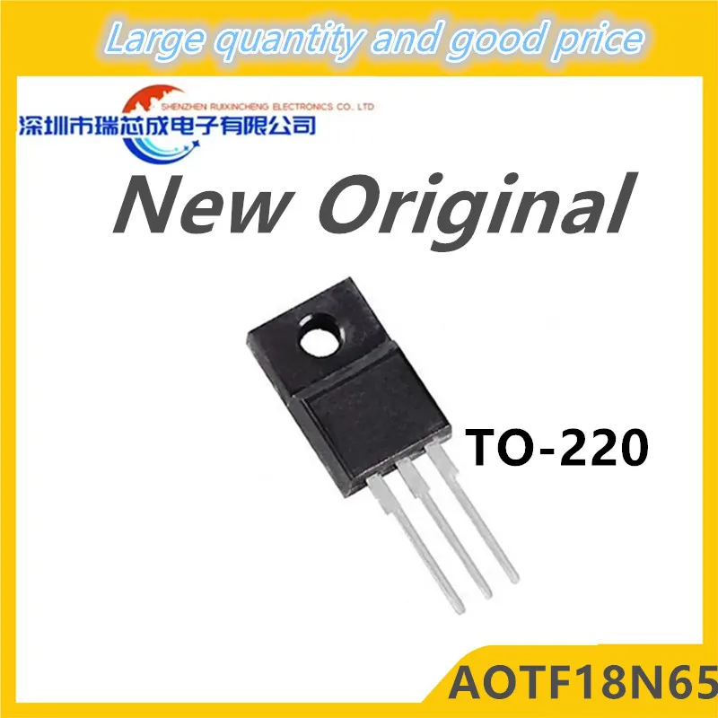 (10piece)100% New TF18N65 AOTF18N65 TO-220 Chipset