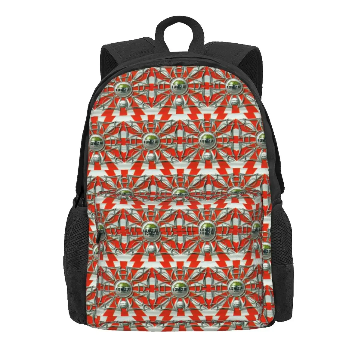 

Bonzai Records Backpack Daypack Large Capacity Boys Girls BookBag School Bag Shoulder Bags for Men Women