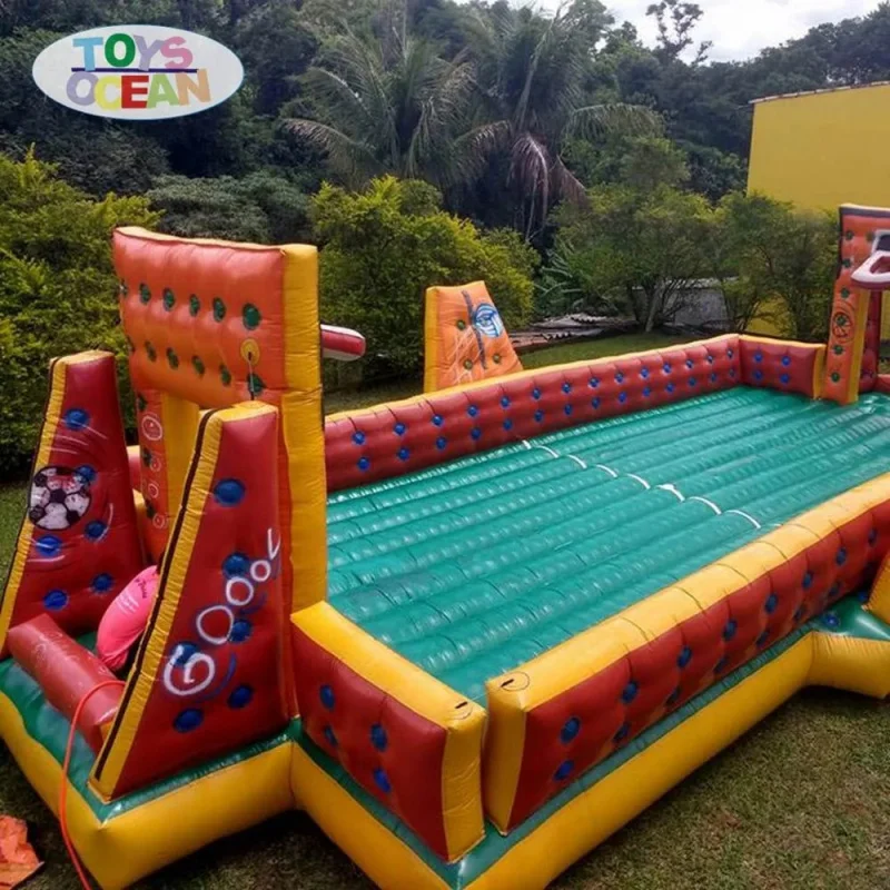 New Design Inflatable Soap Football Games,inflatable Soap, Soccer Field for Outdoor Sports