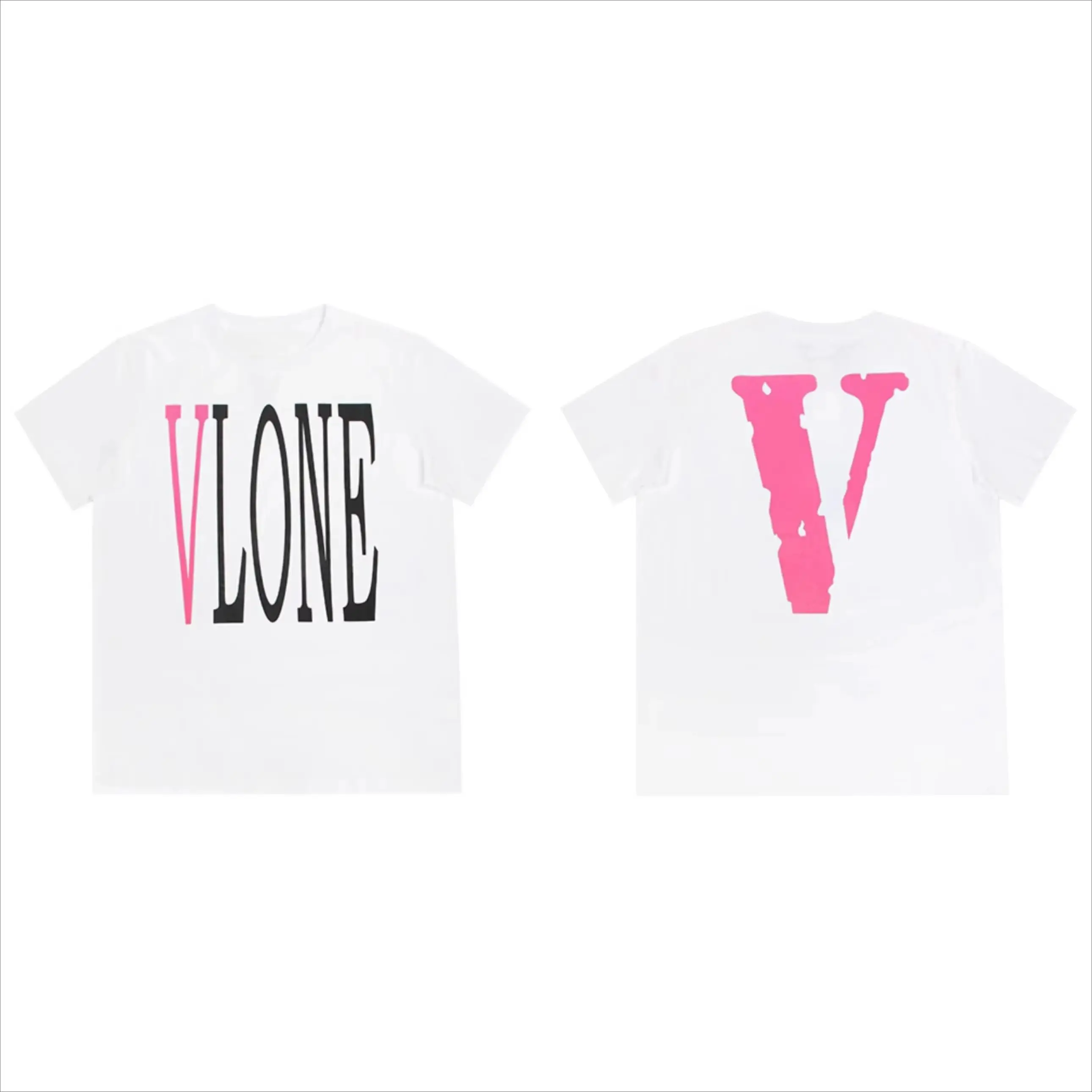 vlone short sleeve T-shirt women v country brand American high street retro half sleeve T-shirt summer men oversized t shirt