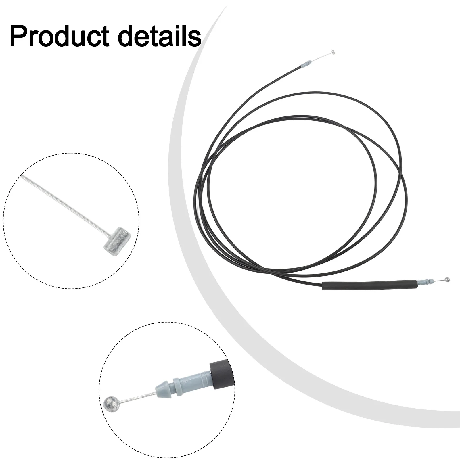 Rear Trunk Luggage Lock Release Cable Compatible with For Toyota For Camry 2002 2006 Model Part Number 6460733070