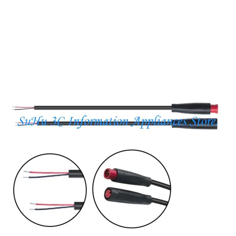 Corrosion Resistant Electrical Connectors Plug Cable Set Plastic Texture Perfect for Outdoor Equipment Maintenance