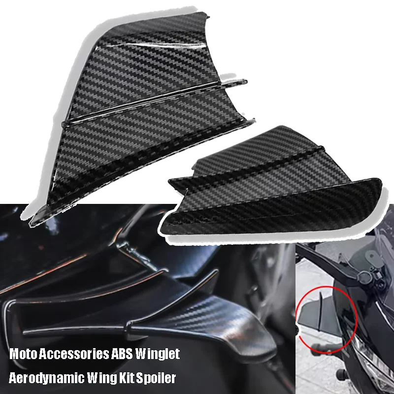 

Moto Accessories For Honda CB650R CB400F CB500X NX500 NX400 CBR650R CBR1000RR CBR CB 500X Winglet Aerodynamic Wing Kit Spoiler
