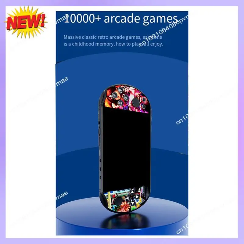 

T24C Handheld Retro Video Game Console, Preloaded 10000+ 4.3 Inch HD Classic Retro Video Game Kids Adult Birthday Gifts Durable