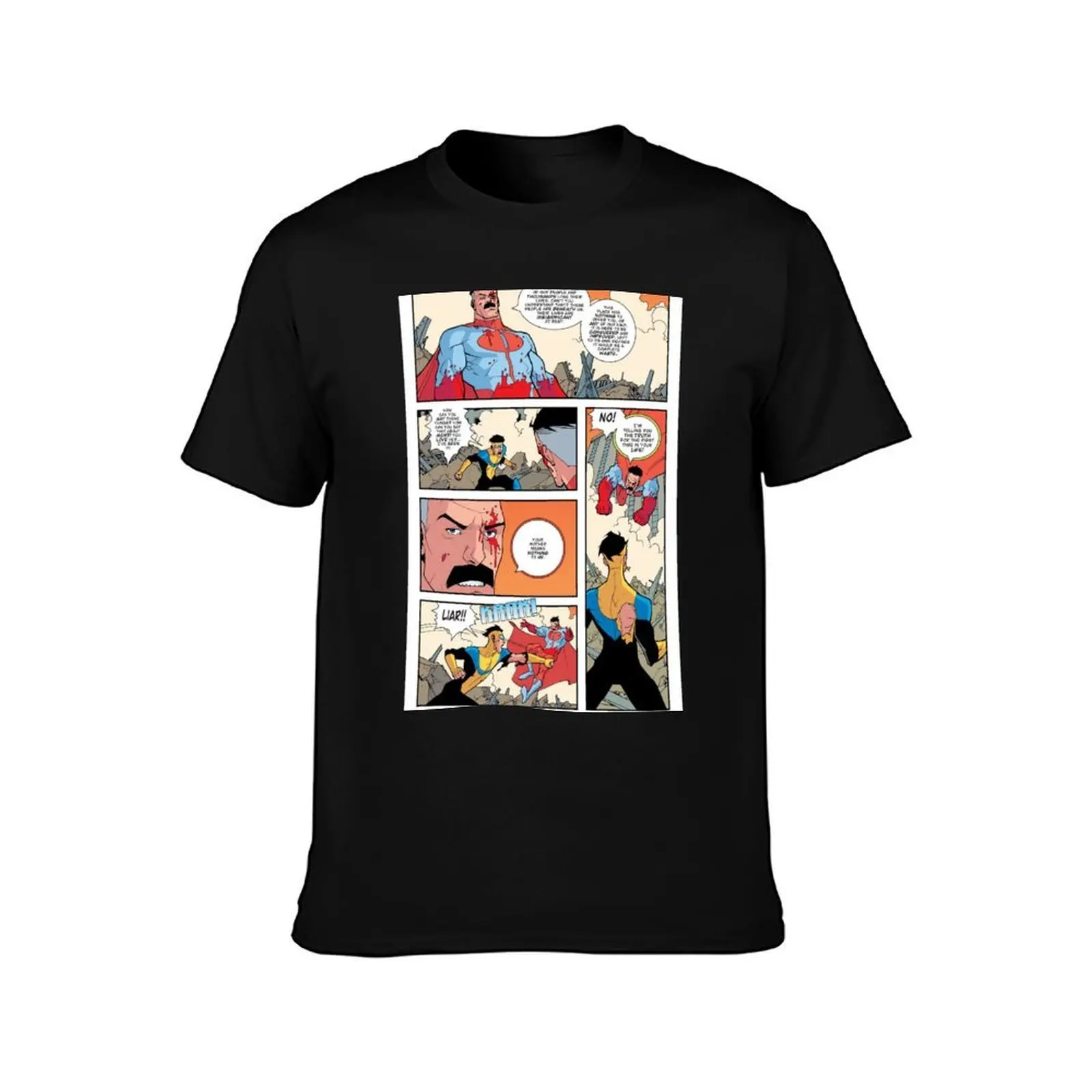 father vs son T-Shirt t shirts for man graphic tees T-Shirt