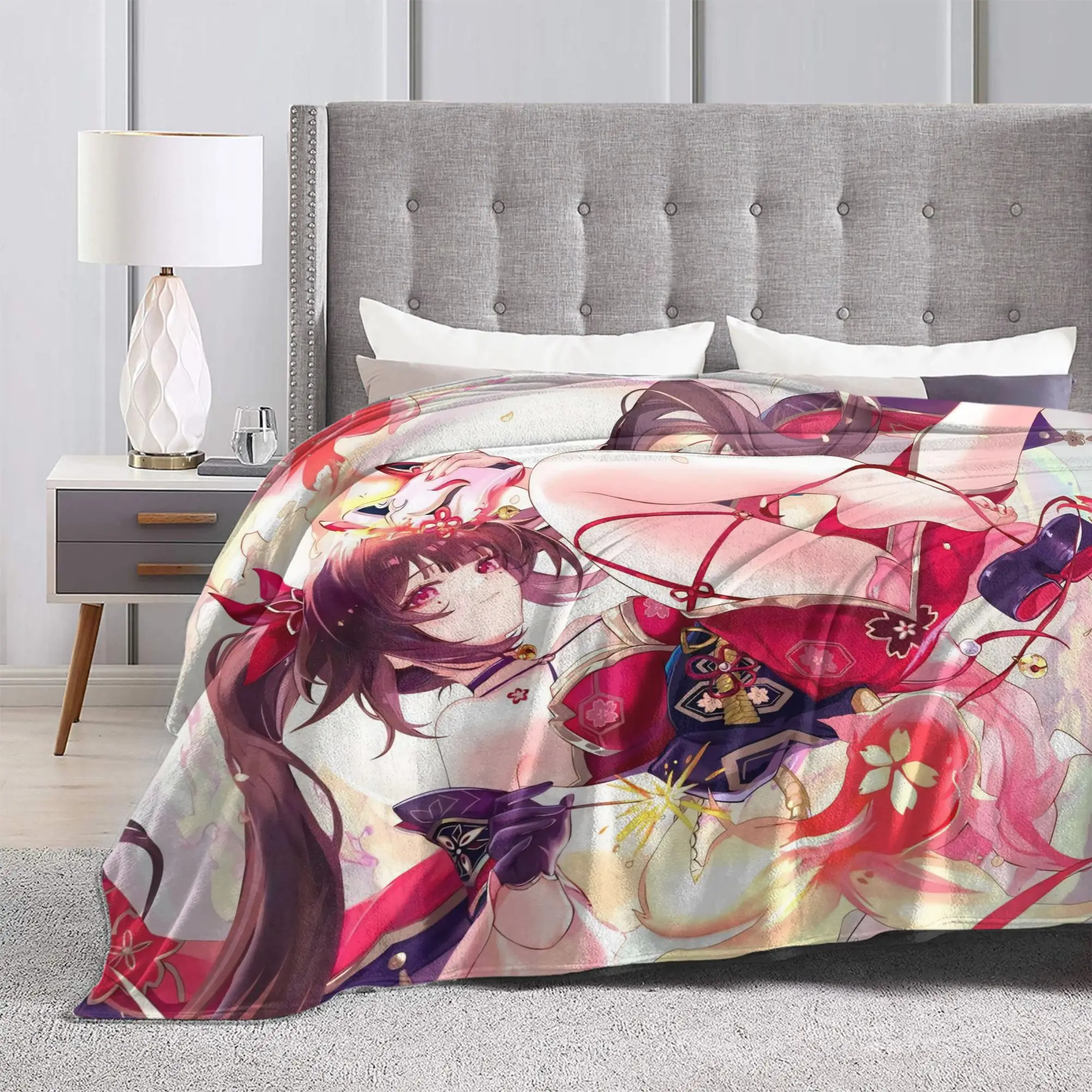 Honkai Star Rail Blanket Quality Soft  Throw Blanket Winter Kids Adult Couch Bed Comfortable Bedspread