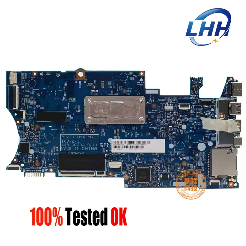 

16872-2 448.0C203.0011 923689-601 Mainboard for HP Pavilion X360 14-BA Laptop Motherboard I3 I5 I7-7th Gen CPU DDR3 UMA