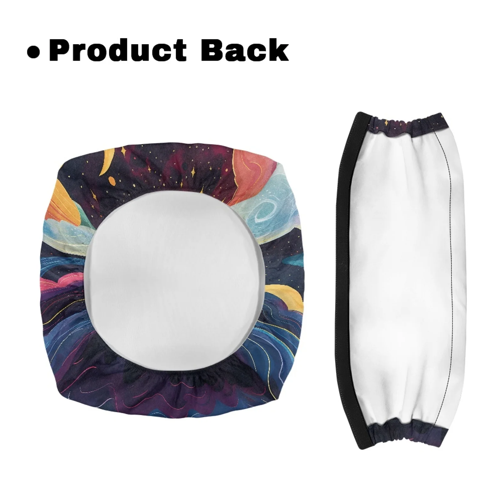 Coloranimal Adjustable Backrest Covers Easy Install 2PCS Walker Seat Cushion for Family for Outdoors Moonlit Angling - view 3