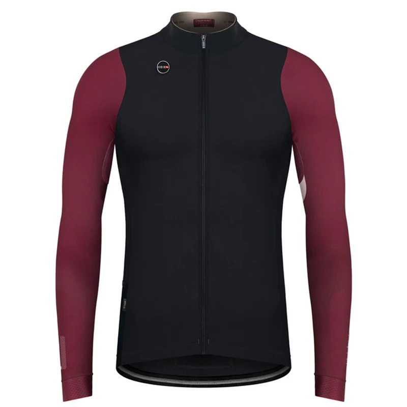 Salexo Long Sleeve Cycling Jersey Mens Mtb Cycling Clothing Breathable Bicycle Maillot Ropa Ciclismo Sportwear Bike Clothes