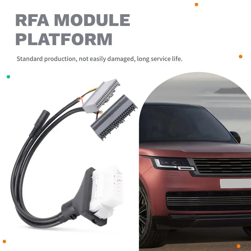For Land Rover Pre-2017 J-L-R Post-2017 KVM RFA 2-In-1 Communication Test Cable For Vehicle Diagnostic Tools