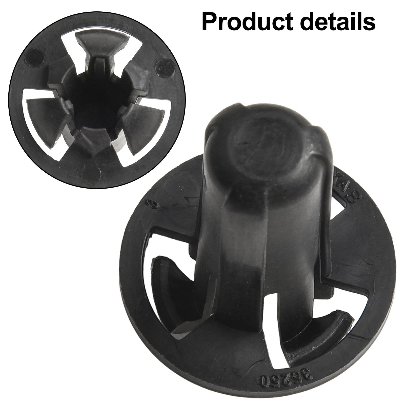 車のインテリアアクセサリー示されているようにカバーブラケットプラスチック素材交換部品 1 個セット 2009-2024 互換性