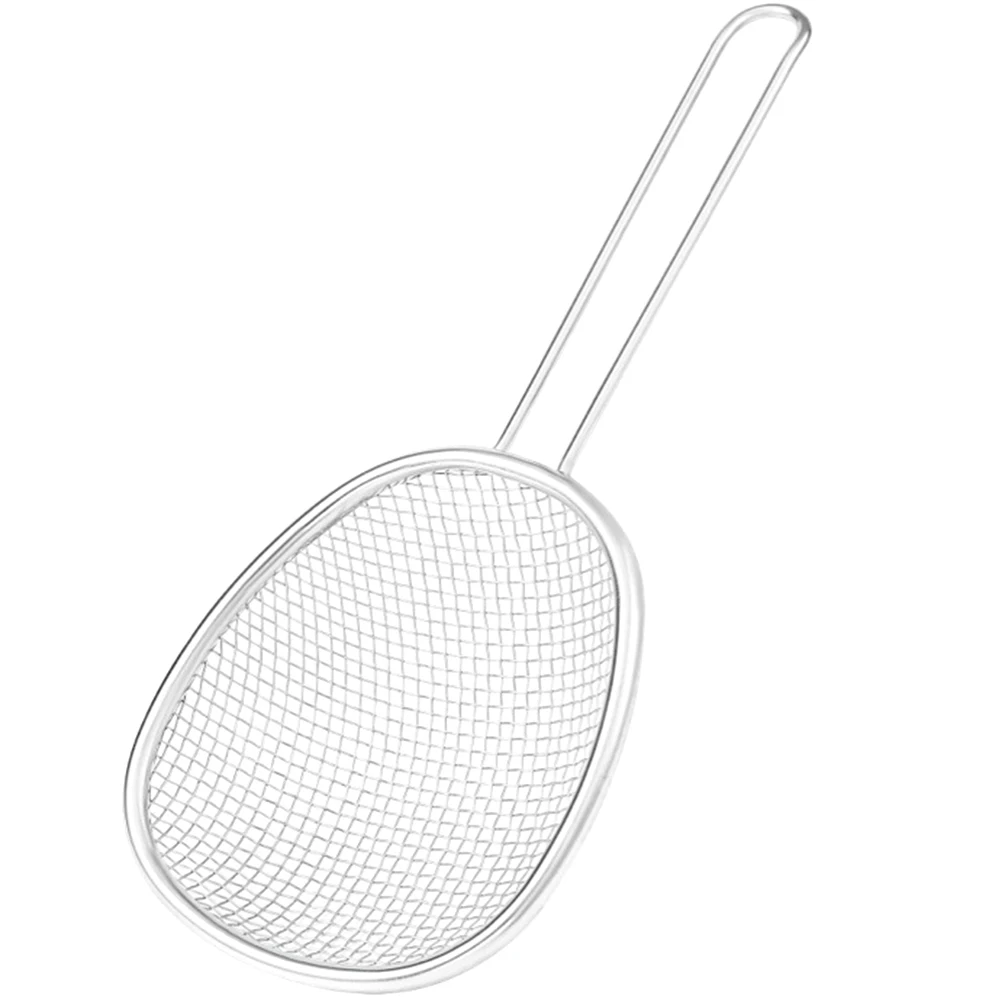 

Stainless Steel Chip Basket Frying Mesh Basket Square Oil Drain Fryer Sieve Kitchen Cooking Utensil Ergonomic for Hot