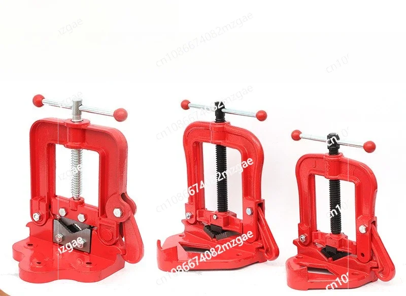 Heavy Duty Pipe Pliers with 2 Inch Capacity and Pipe Pressure Bracket System for Water Pipe Applications