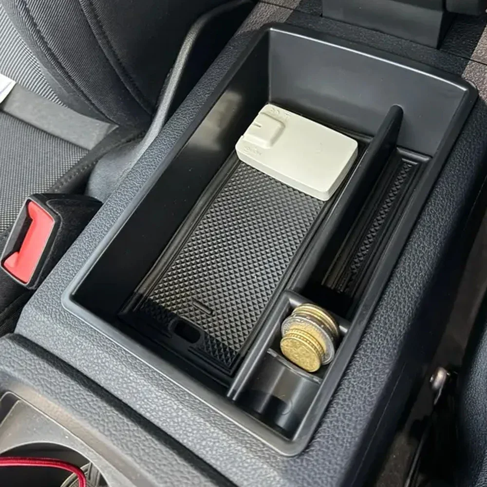 For Audi Q3 F3 Sportback 2019-2023 Car Center Console Armrest Storage Box Organizer Tray Interior Acc(Easy Installation) view 2