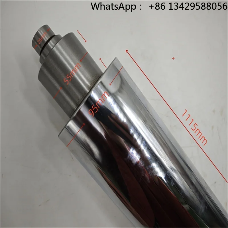 KBA106 Chrome Plated Roller L:1280MM OD:95MM KBA Printing Spare Parts