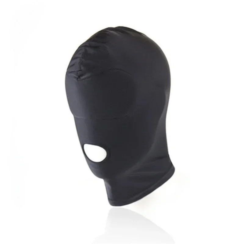 มาใหม่ 1/2/3 หลุมผู้ชายผู้หญิงผู้ใหญ่Spandex BalaclavaเปิดปากFace Eye Head Maskเครื่องแต่งกายSlaveเกมบทบาทเล่น