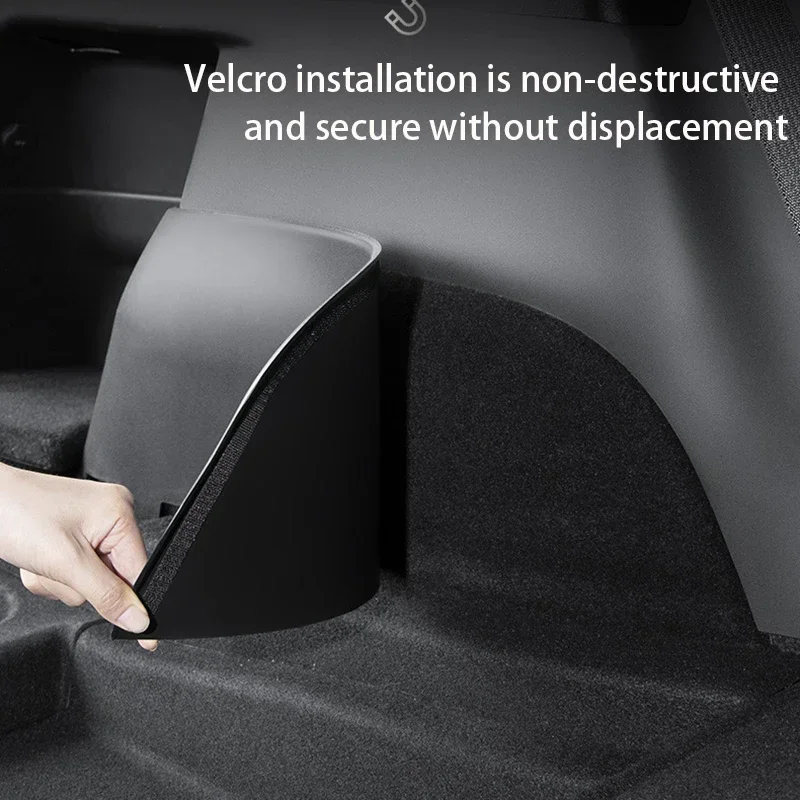 Per Tesla Modello Y 2021-2023 Protezione Interna Accessori Baule Posteriore Protezioni Laterali Della Copertura Della Protezione Pad Decorazione