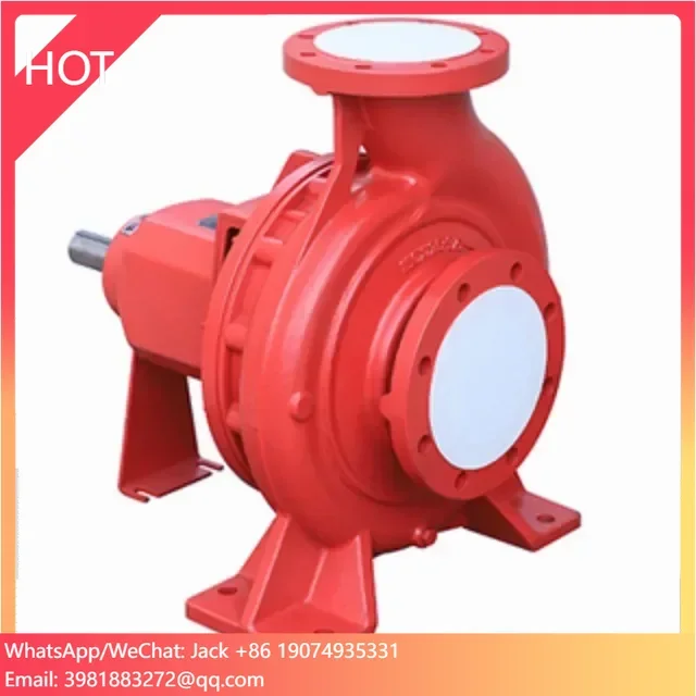

High Speed High Head Centrifugal Water Pump End Suction High Pressure Electric Engine Fire Fighting Pump System