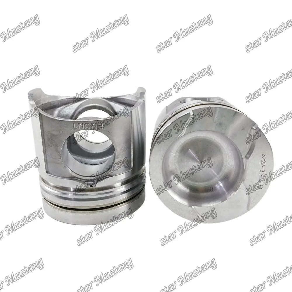 6D108 SA6D108-1 PC300-5 PC360-5 Piston 6222-31-2110 Suitable For Komatsu Engine Parts