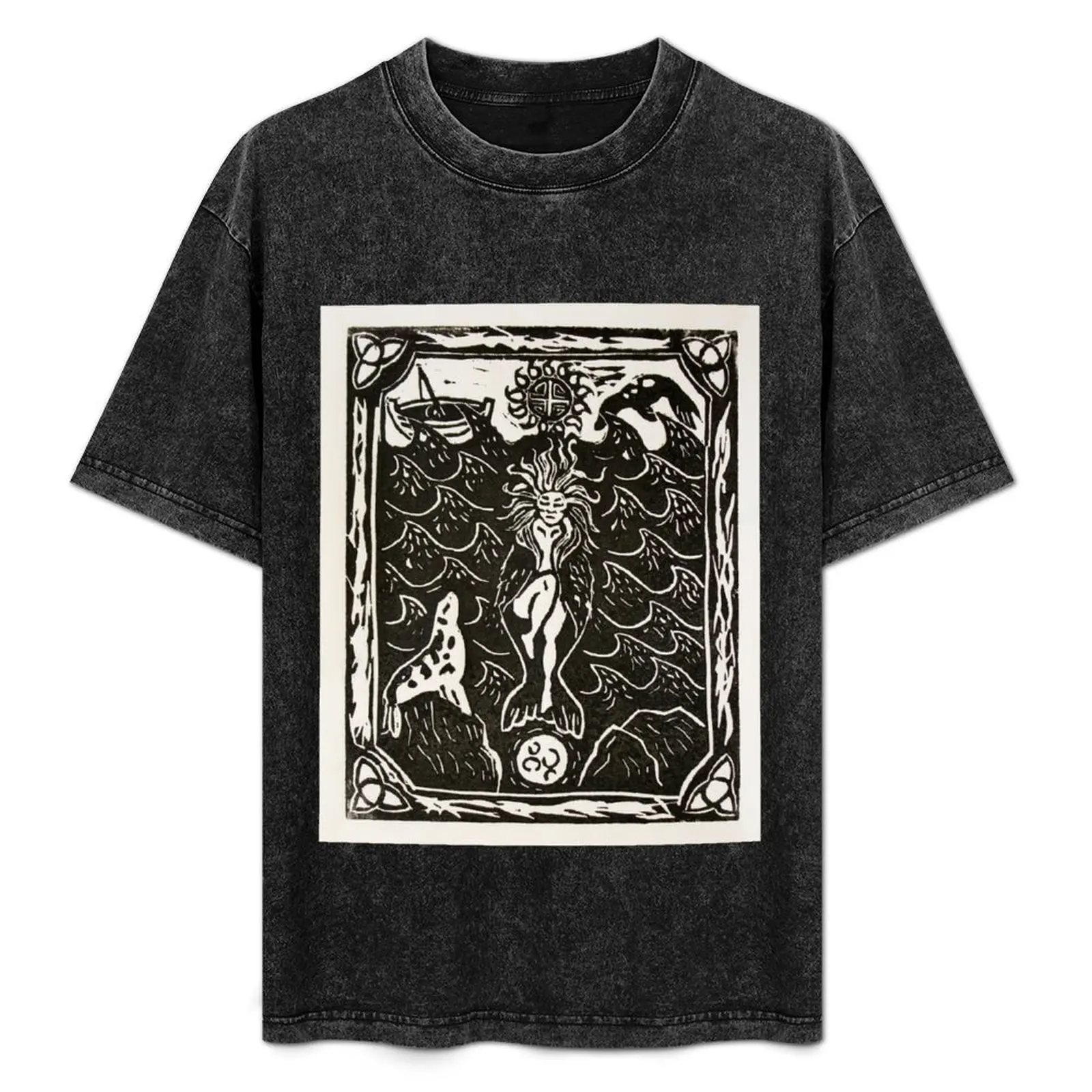 

The Selkie T-Shirt Big and Tall Solid Color T-Shirt