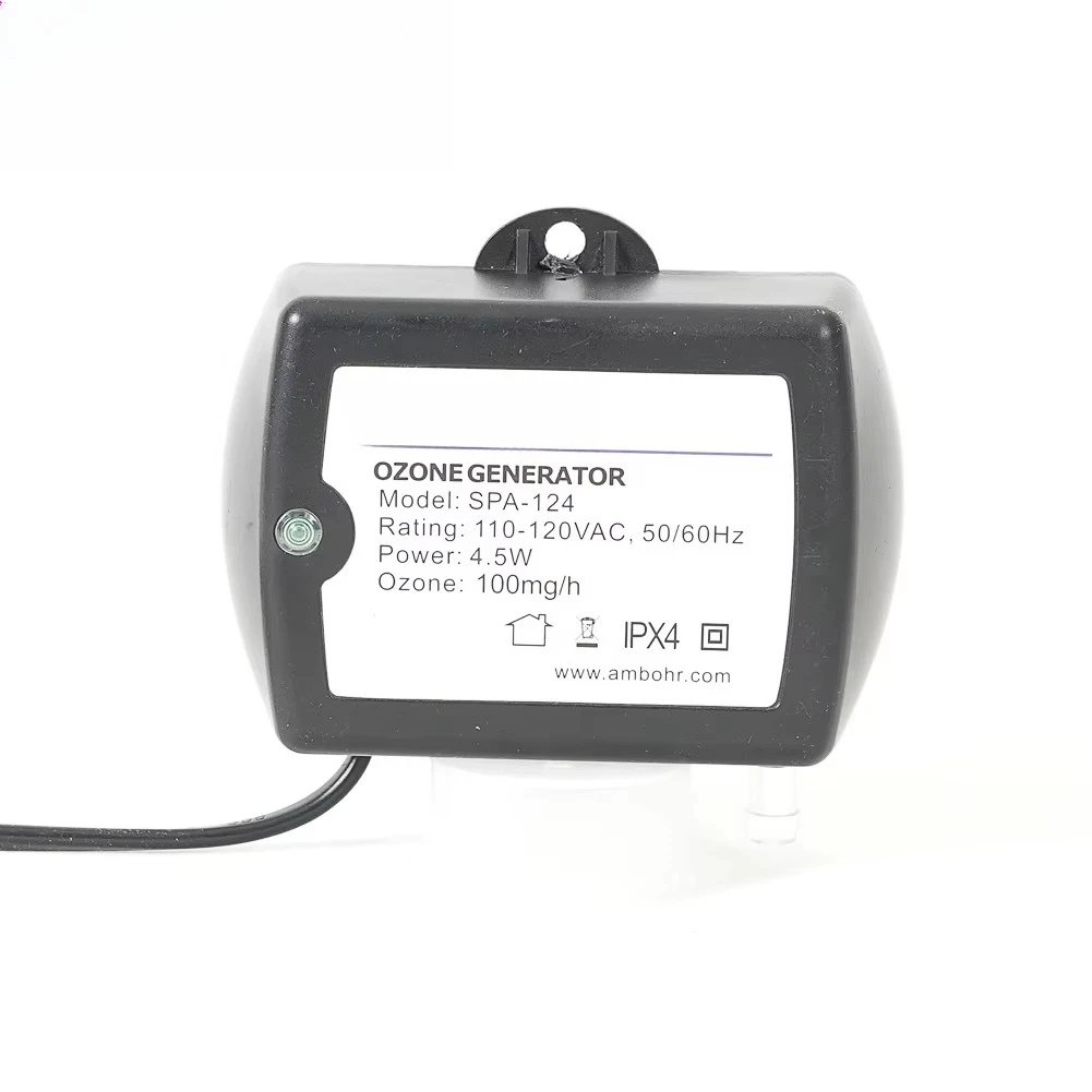 SPA-124 110V 100mg US 플러그 핫 플런지 오존 발생기 모듈 스파용 벤츄리 체크 밸브 로컬 창고 220V