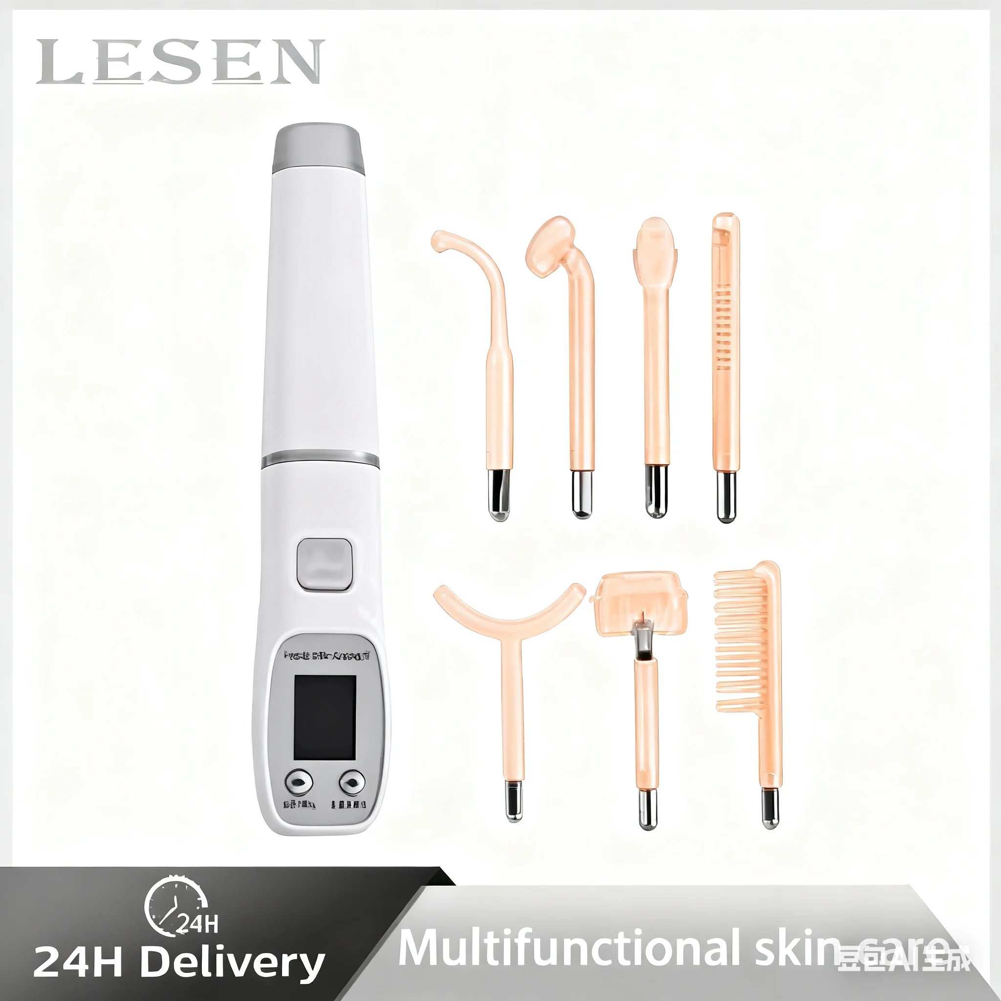 

LESEN High Frequency Machine Deep Cleansing and Exfoliation Helps Reduce Inflammation and Clear Acne Accelerates Skin Renewal