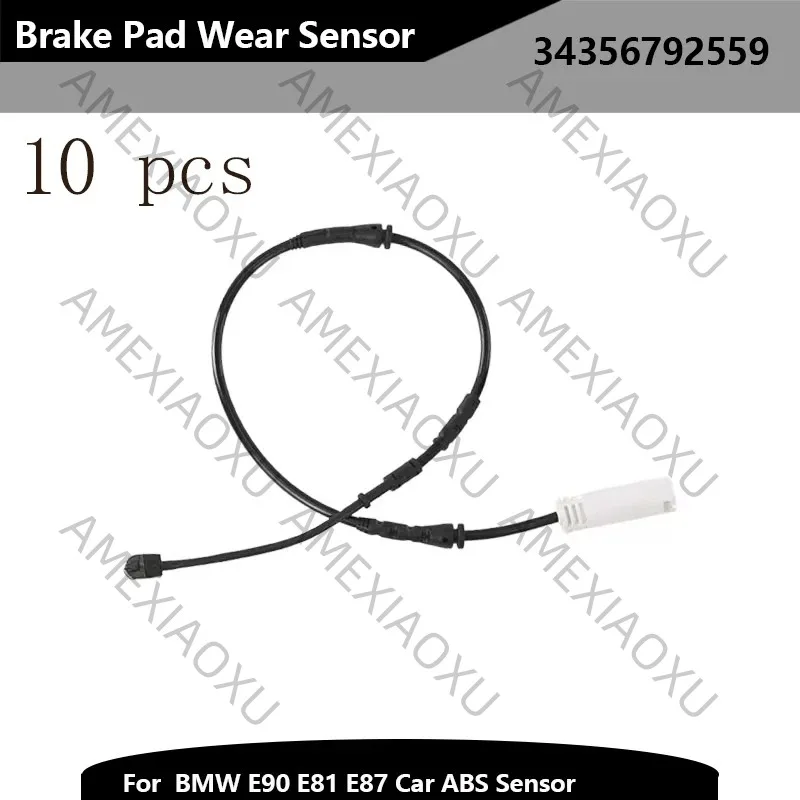 

10PCS Auto Parts Rear Brake Pad Wear Sensor 34356792559 For BMW 1 Series E81 E87 E88 E82 2006-2012 3 Series E90 E91 AMEXIAOXU