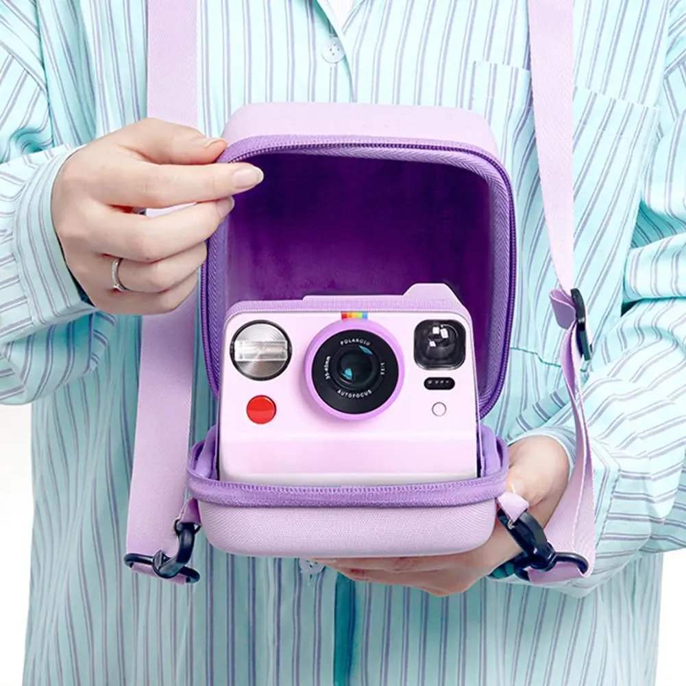 for Polaroid EVA Hard-shell Camera Bag, Scratch-resistant, Shock-resistant, Strap, Universal, Well-fitting Storage Bag