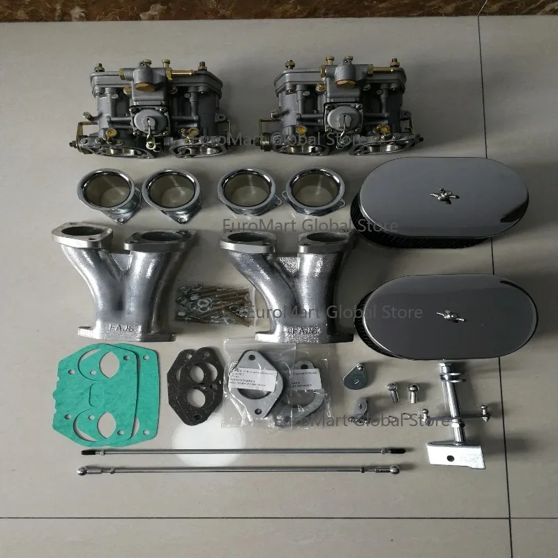 CZ1-1-44-2 Carb Kit for VW Type 1 Compatible with EMPI HPMX Weber IDF Dual 40mm Carburetor view 3