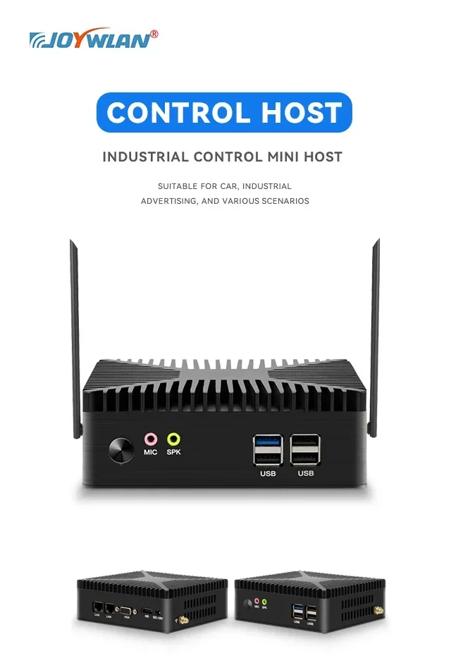 Mini equipo informático industrial portátil.