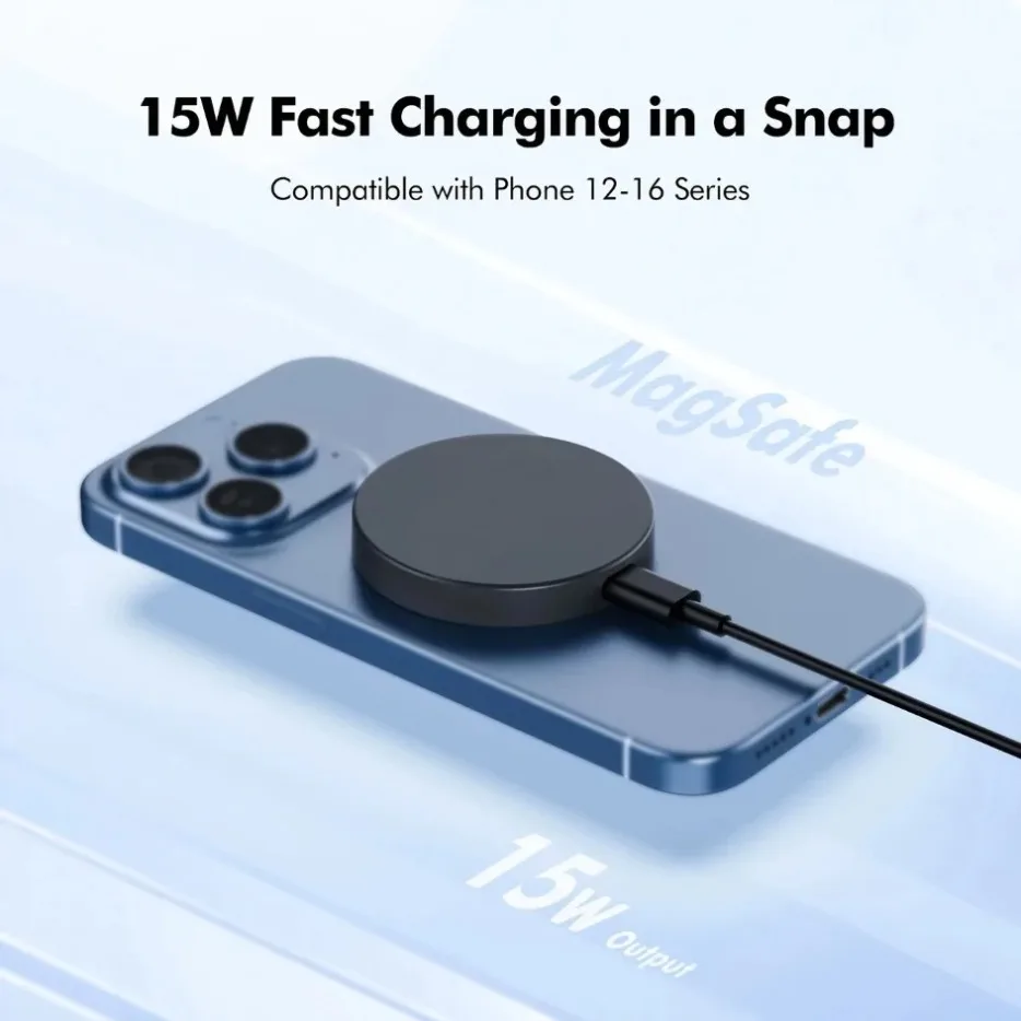 100W Fast Charging Station Magnetic Wireless Charger for Magsafe iPhone 16 15 14 13 12 Pro Max Airpods Earphone Samsung S24 S23 - náhled 2
