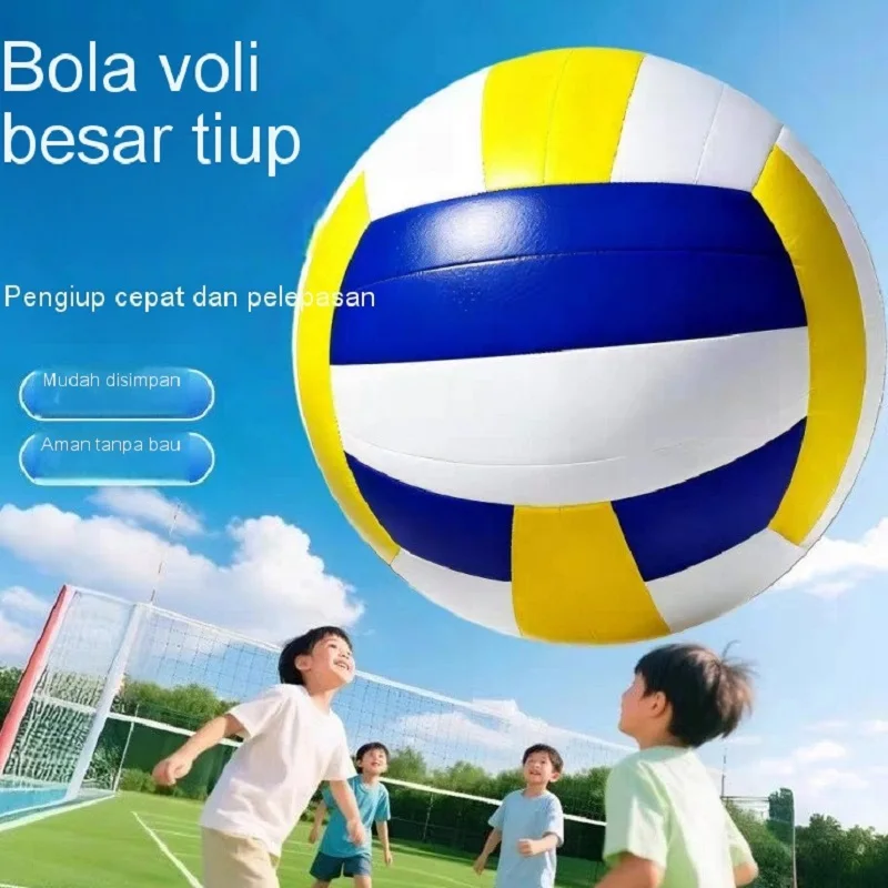 Large Giant Inflatable Beach Volleyball PVC Material 0.6-2m Family Gatherings Beach Ball Kindergarten Outdoor Play Sports Toy